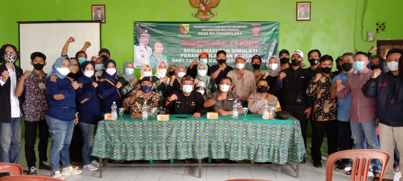 TAGANA Kabupaten Bandung Laksanakan Bimtek, Sosialisasi dan Simulasi Penanggulangan Bencana